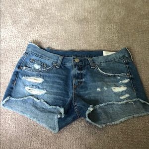 NWOT Rag & bone jean shorts